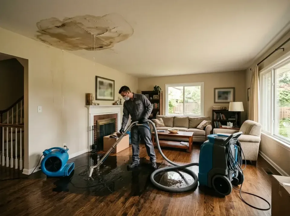 attic-pipe-burst-ceiling-drip-008 — frequently asked questions, Water Damage Restoration & Carpet Care in Tamalpais-Homestea…